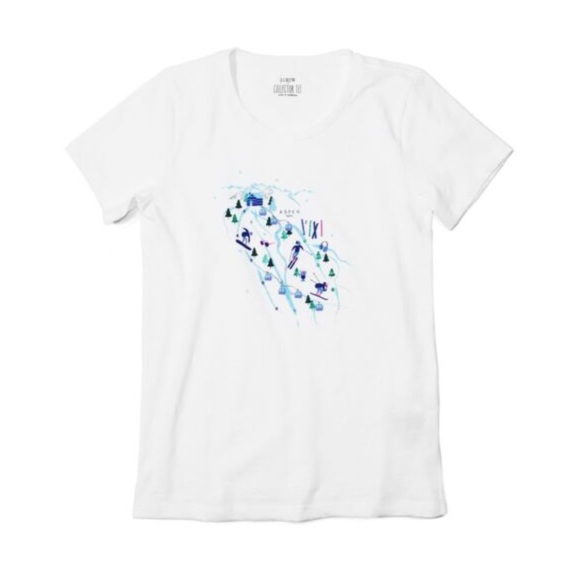 J. Crew Collectors Women's White Crewneck Tee Aspen XXS - Picture 1 of 9